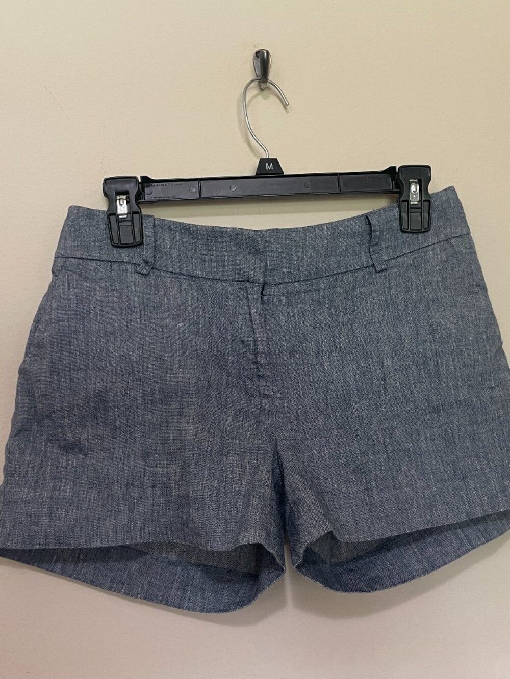 Ann Mashburn Women's Linen Blend Navy Shorts Size: 4 Resort!